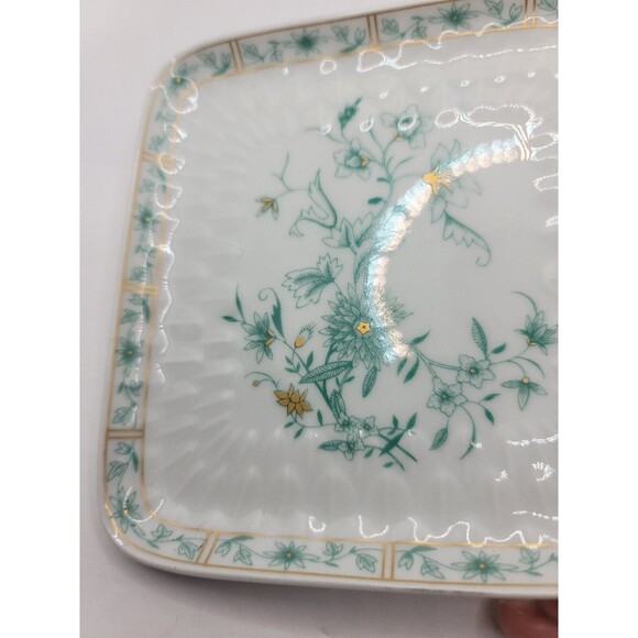 Limoges France Trinket Dish, Pekin Porcelain Tray, B & C Bernardaud Embossed... - Picture 7 of 8